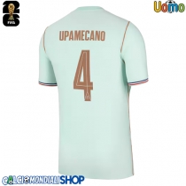 Maglie da calcio Francia Dayot Upamecano #4 Seconda Maglia Mondiali 2026  Manica Corta